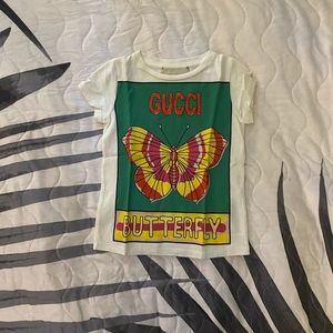 Gucci Butterfly T-Shirt size 4